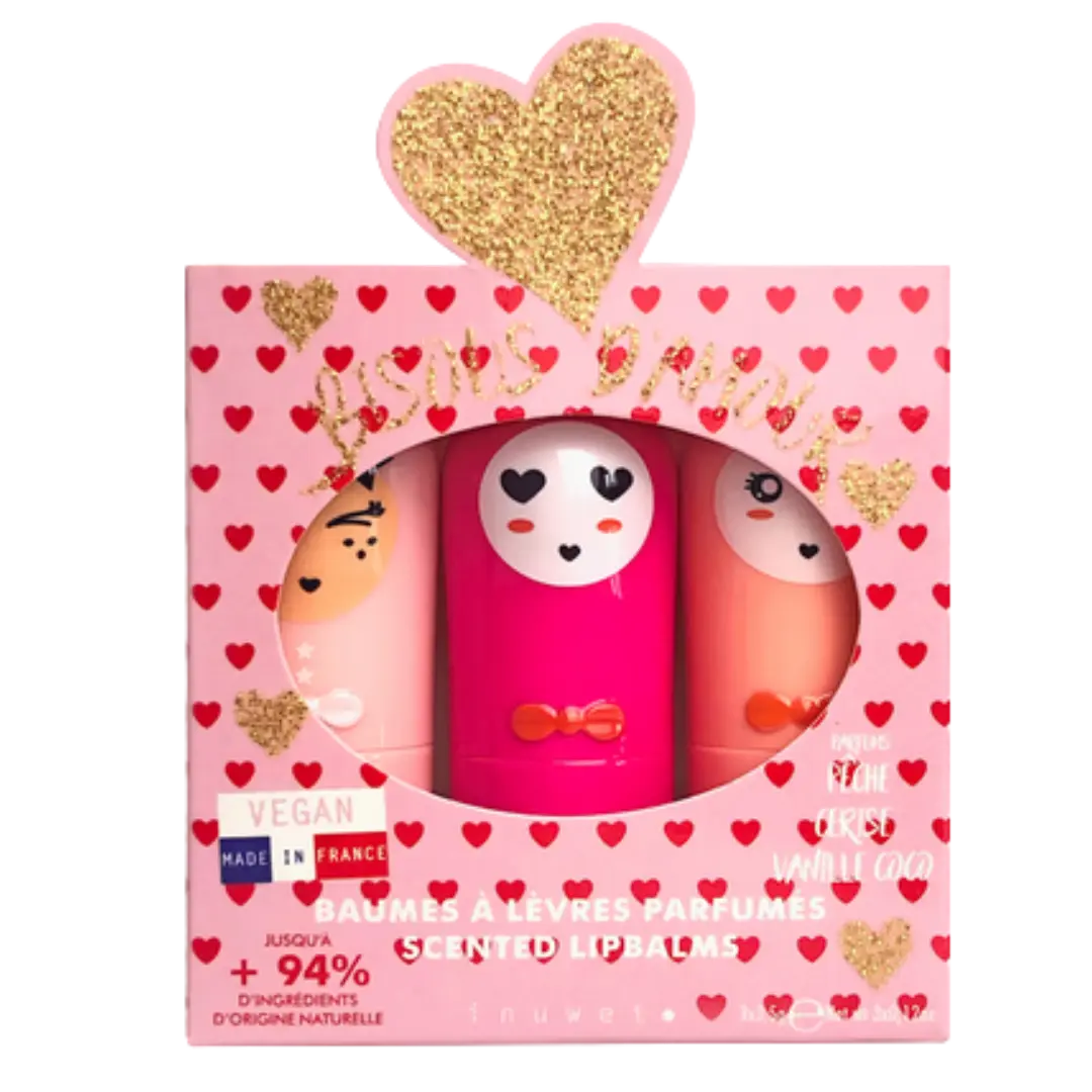 [844FgT00004we06] Coffret Ultra Red Bisous d'Amour Inuwet