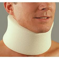 Collier C1 souple - avec housse de protection - naturel h 8,5 cm Taille 4 Gibaud