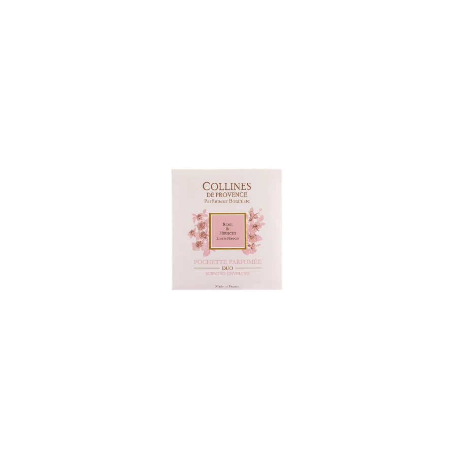 Collines de Provence Pochette Parfumée Rose & Hibiscus 6g