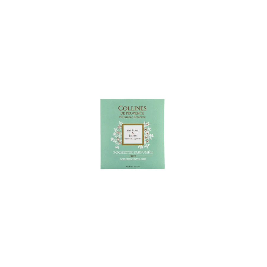 Collines de Provence Pochette Parfumée Thé Blanc & Jasmin 6g