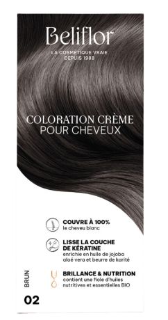 Coloration Crème 02 Brun Beliflor