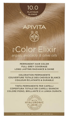 [NgRT011uyRT0006796] Coloration Permanente 10.0 Blond Platine My Color Elixir Apivita
