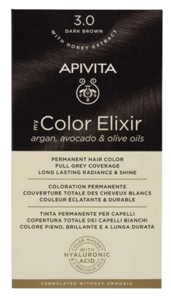 [NgRT011uyRT0006797] Coloration Permanente 3.0 Marron Foncé My Color Elixir Apivita