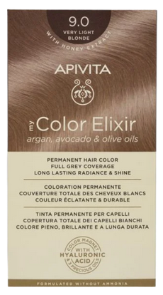 [NgRT011uyRT0006813] Coloration Permanente 9.0 Blond Très Clair My Color Elixir Apivita