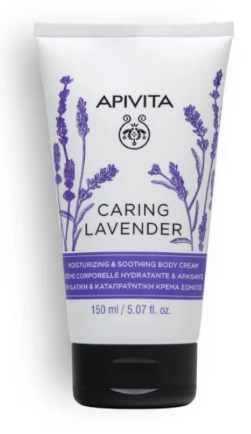 Crème Corporelle Hydratante et Apaisante Caring Lavender Apivita