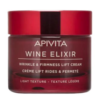 Crème Lift Rides & Fermeté Texture Légère Wine Elixir Apivita