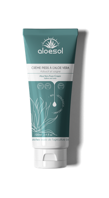 [NgRT011uyRT0007373] Crème Pieds à l'Aloe Vera Aloesol