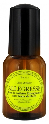 Elixirs & Co Eau d'Élixir Allégresse Aux Fleurs De Bach Eau De Toilette Énergisante 30 ml