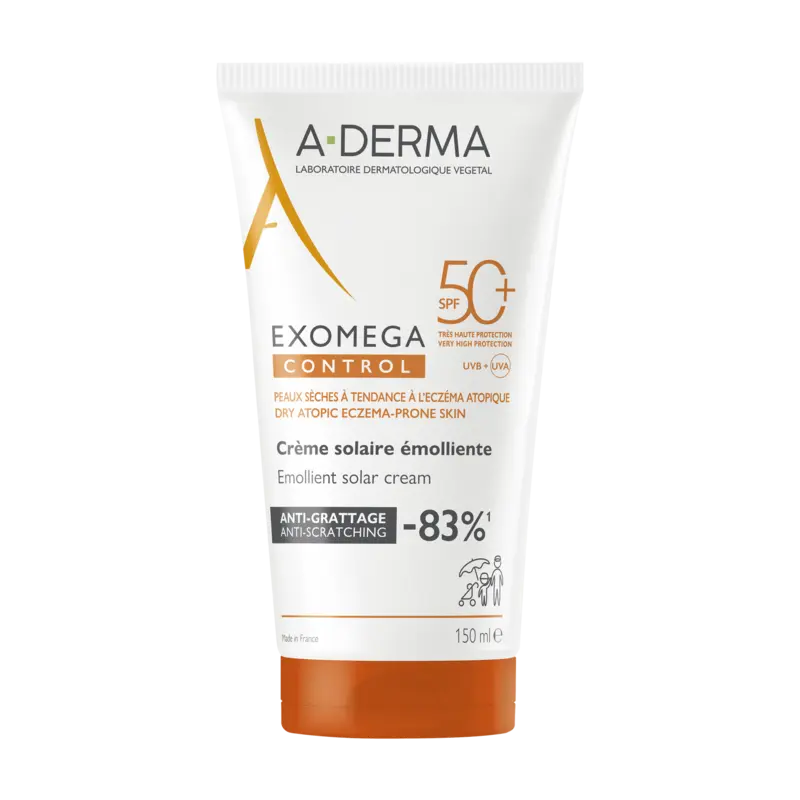 [NgRT011uyRT0010369] Exomega Control Crème Solaire Emolliente SPF50+ A-Derma