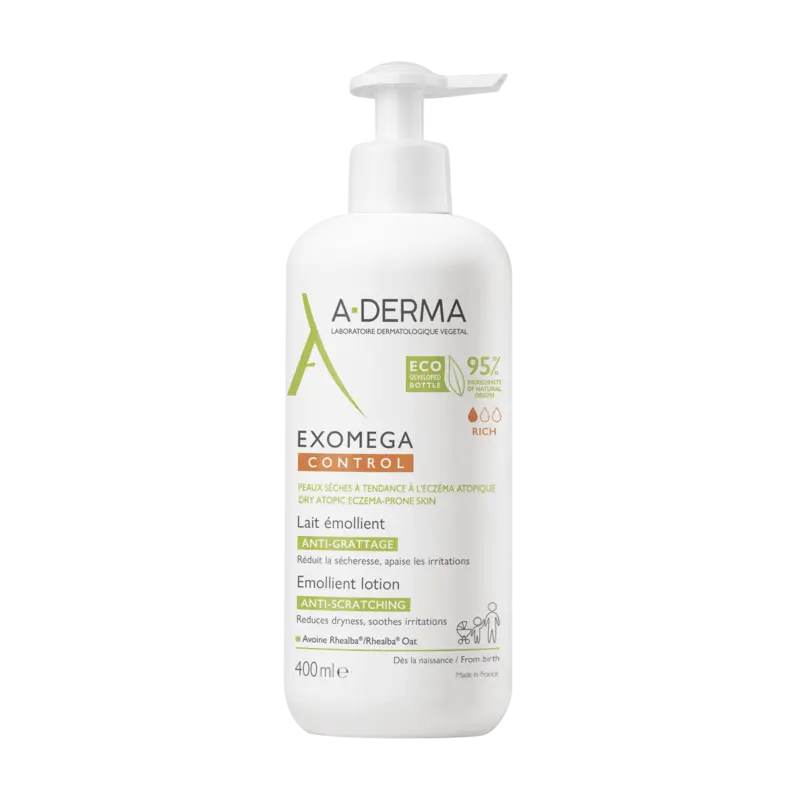 Exomega Control Lait Emollient 400ml A-Derma
