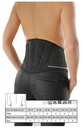 Gibaud Lombogib Underwear Ceinture Lombaire Noire 26 cm