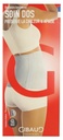 Gibaud Soin Dos Ceinture Chaleur Gris Ruban Rouge Hauteur 25 cm
