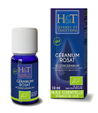 Huile Essentielle de Géranium Rosat Bio Herbes & Traditions