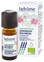 Ladrôme Huile Essentielle Géranium Bourbon (Pelargonium graveolens) Bio 10 ml