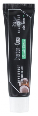 [844FgT8396369] Denti Smile Detox Charbon Coco Dentifrice Arôme Menthe 30 g
