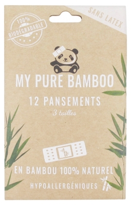 [844FgT8396380] Denti Smile My Pure Bamboo 12 Pansements