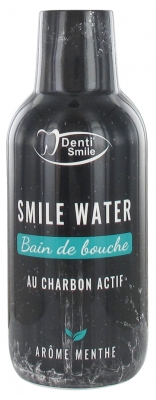 [844FgT8396381] Denti Smile Bain de Bouche au Charbon Actif 300 ml