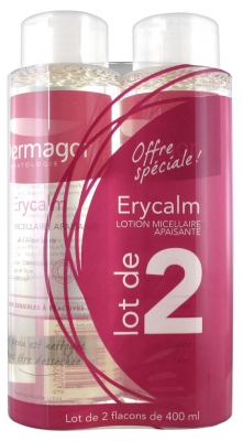 [844FgT8396392] Dermagor Erycalm Lotion Micellaire Apaisante Lot de 2 x 400 ml