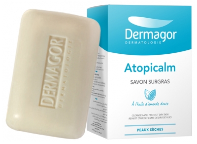 [844FgT8396393] Dermagor Atopicalm Savon Surgras Peaux Sèches 150 g