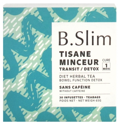 [844FgT8396451] Diet World B.Slim Tisane Minceur 30 Infusettes