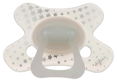 [844FgT8396462] Difrax Sucette Natural Glow In The Dark 6 Mois +
