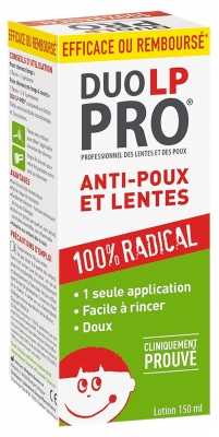 [844FgT8396778] DUO LP-PRO Lotion Radicale Lentes et Poux 150 ml