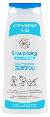 [844FgT8398526] Alphanova Kids Zéropou Shampoing Bio 200 ml