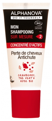 [844FgT8398541] Alphanova DIY Mon Shampoing Sur Mesure Concentré d'Actifs Perte de Cheveux Anti-Chute Bio 20 ml