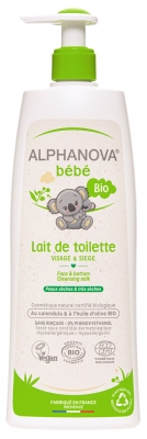 [844FgT8398546] Alphanova Bébé Lait de Toilette Bio 500 ml