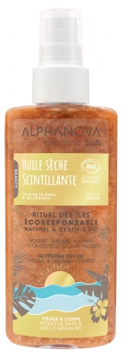 [844FgT8398564] Alphanova Sun Huile Sèche Scintillante Bio 125 ml