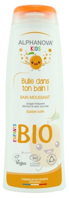 [844FgT8398573] Alphanova Kids Bulle Dans Ton Bain ! Bain Moussant Abricot Bio 250 ml