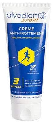 [844FgT8398606] Alvadiem Sport Crème Anti-Frottement 75 ml