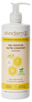 [844FgT8398608] Alvadiem Gel Douche Nutri-Confort Surgras 400 ml