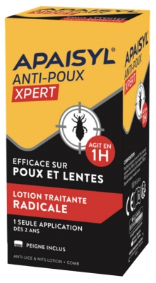 [844FgT8398733] Apaisyl Xpert 100% Radical Poux et Lentes 100 ml