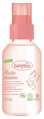[844FgT8399296] Babybio Huile Étoilée Huile de Massage Nourrissante Corps Bio 100 ml