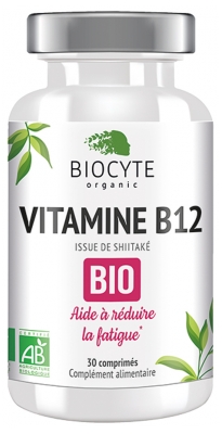 [844FgT8401594] Biocyte Vitamine B12 Bio 30 Comprimés