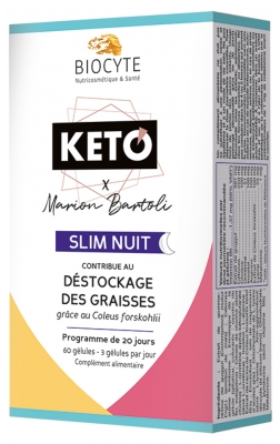 [844FgT8401596] Biocyte Keto Slim Nuit 60 Gélules