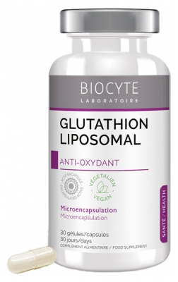 [844FgT8401597] Biocyte Longevity Glutathion Liposomal 30 Gélules