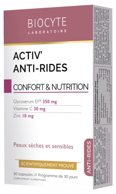 [844FgT8401615] Biocyte Activ' Anti-Rides 30 Capsules