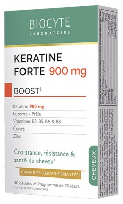 [844FgT8401617] Biocyte Keratine Forte Full Spectrum 40 Gélules