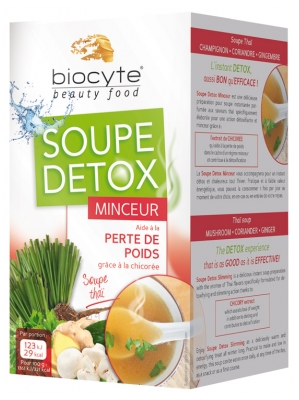 [844FgT8401622] Biocyte Soupe Détox Minceur 144 g