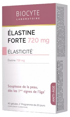 [844FgT8401626] Biocyte Élastine Forte Anti-Âge 40 Gélules