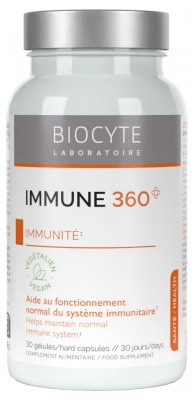 [844FgT8401633] Biocyte Longevity Immune 360° 30 Gélules