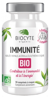 [844FgT8401640] Biocyte Immunité Bio 30 Comprimés