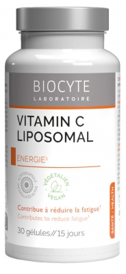 [844FgT8401645] Biocyte Longevity Vitamin C Liposomal 30 Gélules