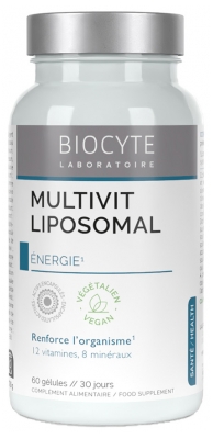 [844FgT8401654] Biocyte Longevity Multivit Liposomal 60 Gélules
