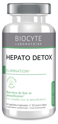[844FgT8401656] Biocyte Longevity Hepato Detox 60 Gélules