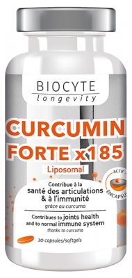 [844FgT8401662] Biocyte Longevity Curcumin Forte x185 30 Capsules