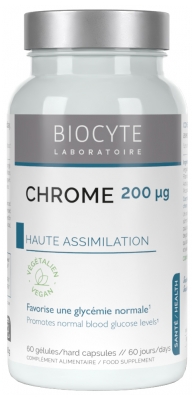 [844FgT8401673] Biocyte Longevity Cr Chrome 60 Gélules
