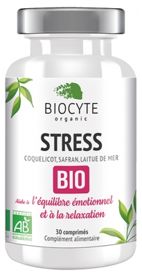 [844FgT8401690] Biocyte Stress Bio 30 Comprimés